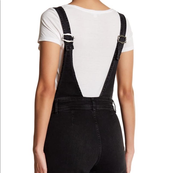 Wide leg Free People Overalls - Picture 2 of 4